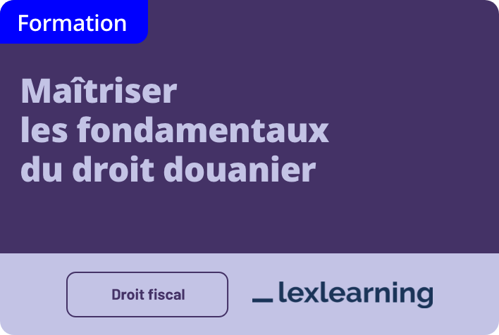 Maîtriser les fondamentaux du droit douanier 