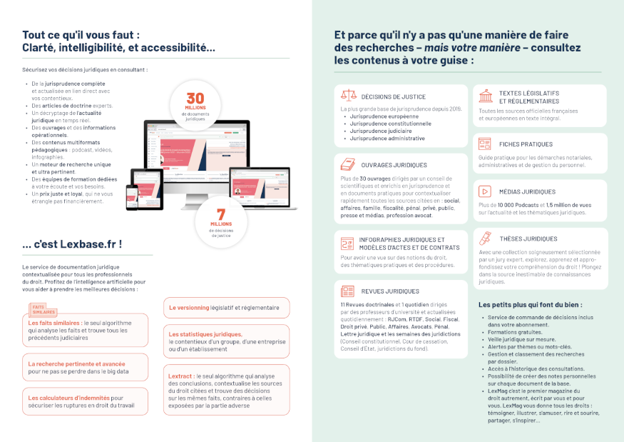 Lexbase moteur de recherche juridique et éditeur de revues juridiques
